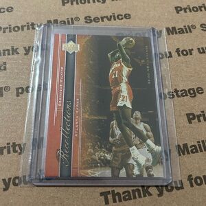 Dominique Wilkins ‘00 Upper Deck “Recollections” Insert Card No. R7